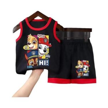 Imagem de Conjuntos De Roupas Esportivas Em Malha De Secagem Rápida PAW Patrol P