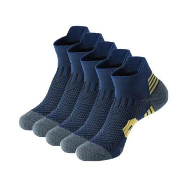 Imagem de Meias Esportivas Antiderrapantes De Secagem Rápida Para Homens E Mulhe