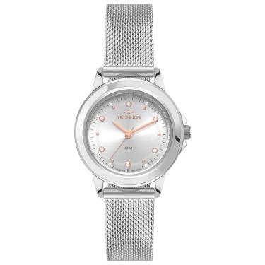 Imagem de Relógio Technos Feminino Boutique Prata - 2036nbc-1k