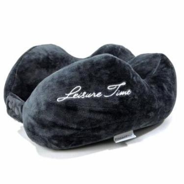 Imagem de Almofada para Pescoço em U com Super Conforto e 2 Botões-Unissex