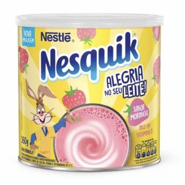 Imagem de Pó Para o Preparo de Bebiba Nesquik Sabor Morango 380g - Nescau, 380g