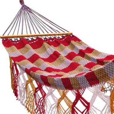 Imagem de Rede Descanso Dormir Casal Com Madeira Americana Resitente - ATACADAO 