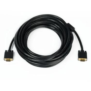 Imagem de Cabo VGA Para Monitor Plus Cable, Conector Ouro, 1.8M - PC-MON1802