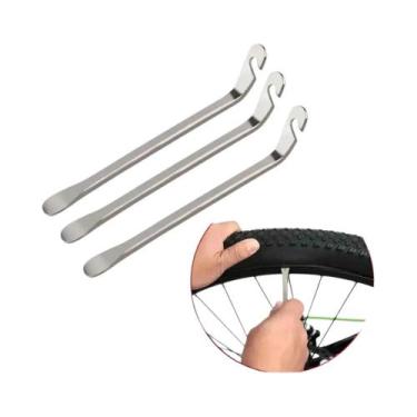 Imagem de Espátula De Bicicleta Em Aço Carbono Com Tratamento Térmico, Kit Com 3