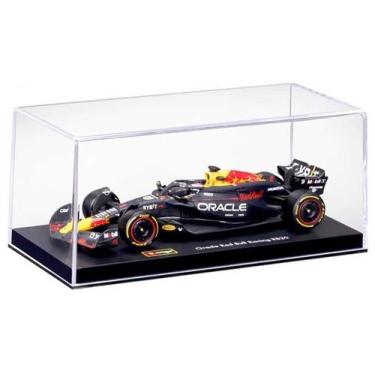 Imagem de F-1 Red Bull Rb20 2024 Com piloto Max Verstappen Burago 1/43, Azul
