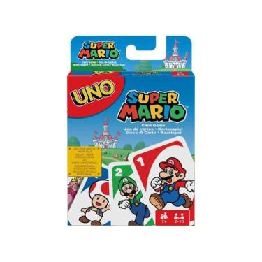 Imagem de Jogo De Cartas Uno Super Mario Bros Mattel