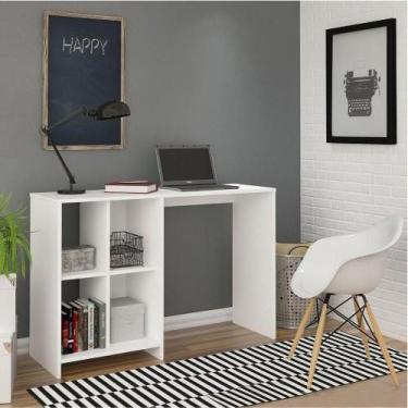 Imagem de Escrivaninha Matrix Mesa Para Notebook Branco - ARTELY
