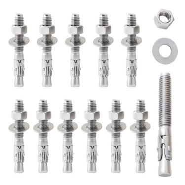 Imagem de Parafusos de ancoragem de concreto LIONMAX em aço inoxidável 3/8 x 3"