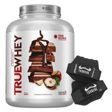 Imagem de True Whey Isolado Chocolate Avela 1.8Kg Luva - True Source-Unissex