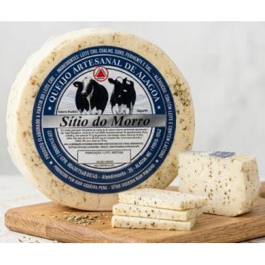 Imagem de Queijo parmesão temperado Alagoa MG Laticínio Sitio do Morro 1kg