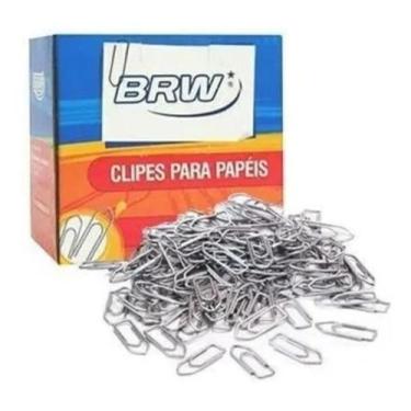 Imagem de Clips de Papel Galvanizado nº 3.0 BRW caixa com 500gr