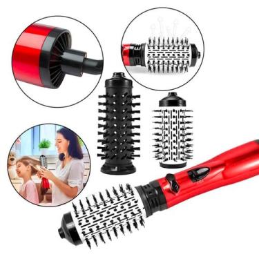 Imagem de Escova Rotativa Modelador de Ar Quente Profissional 1200W - Kapbom