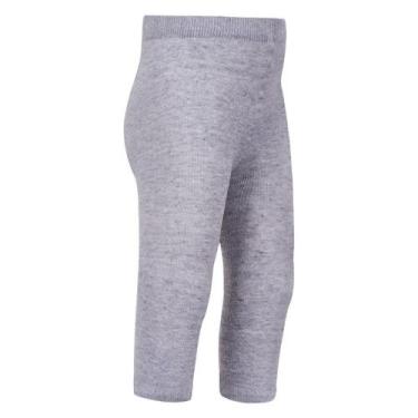 Imagem de Meia Calça Bebê Lupo Lisa Unissex, Mescla, 16/19