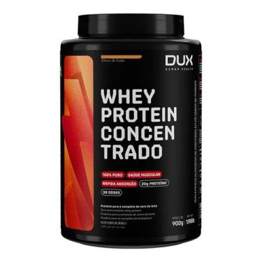 Imagem de Whey Protein Concentrado - 900g Doce De Leite - Dux Nutrition