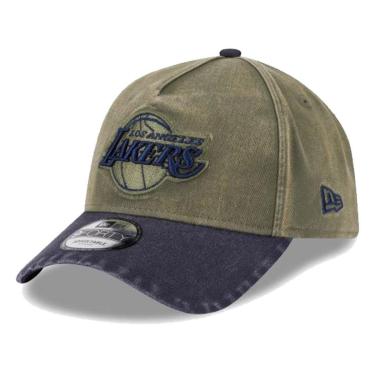 Imagem de Boné New Era 940AF NBA Lakers Washed Olive-Masculino