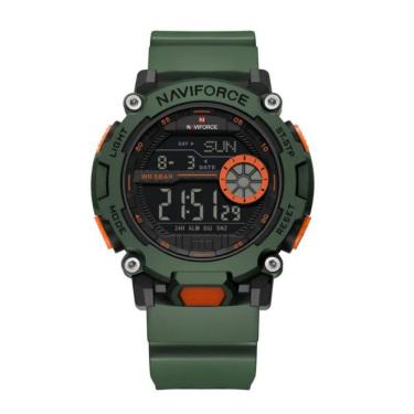 Imagem de Relógio Esportivo Casual Masculino 5ATM à Prova D`água com Display LCD