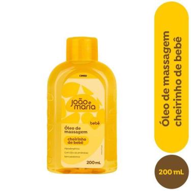 Imagem de Óleo Corporal João e Maria Cimed Cheirinho de Bebê Recém-nascido 200ml