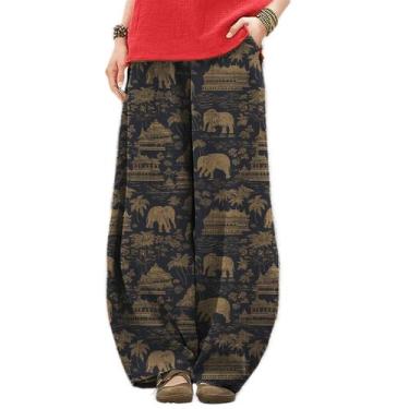 Imagem de Calças LOAIHA Bohemian Women Yoga Boho Women Sweatshirt