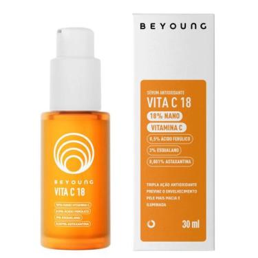 Imagem de Serum Facial Vitamina C 18% e Astaxantina Beyoung 30ml Aox