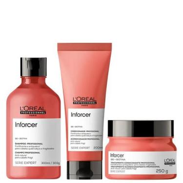 Imagem de Kit L'Oréal Professionnel Serie Expert Inforcer Trio Care (3 Produtos)
