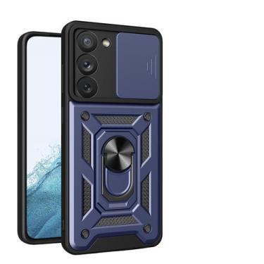 Imagem de Capa Capinha Armadura Para Samsung S23 5G - Indefinido, Azul