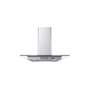 Imagem de Coifa de Parede Fogatti Vidro Reto Duto Slim 60cm Inox com Led Inox 220V