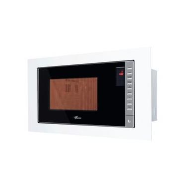 Imagem de Micro-ondas de Embutir Fischer Fit Line 25L Branco Painel Digital 110V