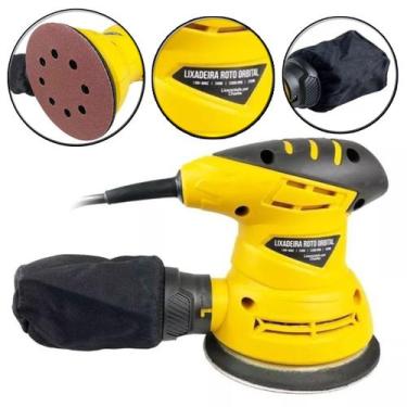 Imagem de Lixadeira Roto Orbital Profissional 240w 5pol Charbs 110v, 110V