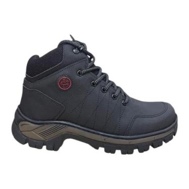 Imagem de Bota Casual Masculina Adventure West Line, Logan, Preto, 43