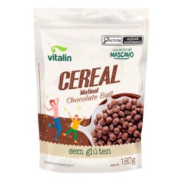 Imagem de Cereal Matinal Chocolate Ball Sem Glúten Vitalin 180g