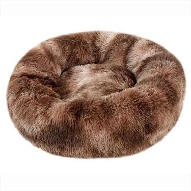 Imagem de Cama Redonda para Cães e Gatos - 40-90cm - Super Macia e Pelúcia para 