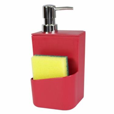 Imagem de Porta Detergente 650ml Dispenser Com Porta Esponja Organizador Para Pi