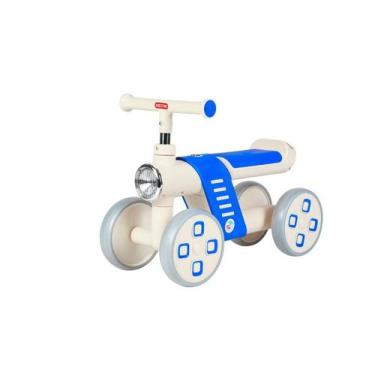 Imagem de Mini Bike Infantil Equilíbrio 4 Rodas Azul Brinquedo Infantil Resisten