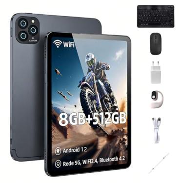 Imagem de Tablet A-Tab8 10,1" HD 8GB RAM 512GB Android 12 Wi-Fi 5G