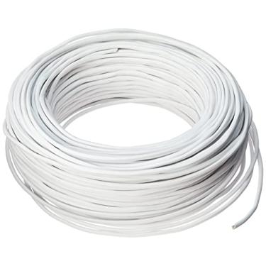 Imagem de DNI SY02 Cabo para Segurança e Energia com 4 Vias (2 Vias x 0.75 mm² Flex + 2 Vias 0.20 mm² Sol), Branco, 100 m