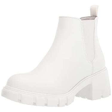 Imagem de Steve Madden Bota feminina fashion Howler, Branco, 8.5