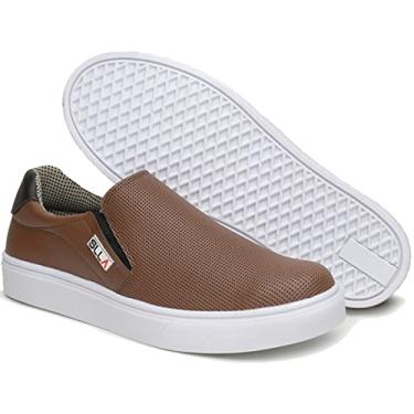 Imagem de SAPATO IATE CARAMELO SLIP ON CASUAL SAPATENIS MASCULINO BABUCHE (42, CARAMELO)