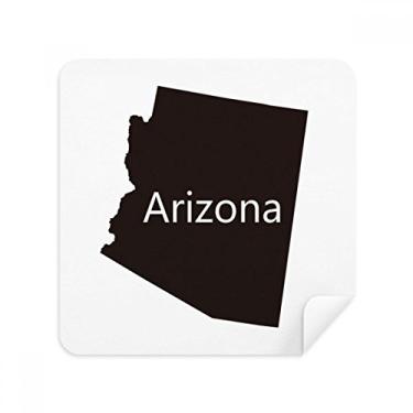 Imagem de Arizona - Mapa dos Estados Unidos da América, tecido de camurça, 2 unidades