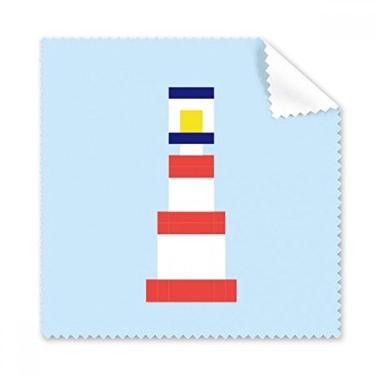 Imagem de Pano de limpeza fashion para presente de verão Torre Pixel Art Deco, 5 peças
