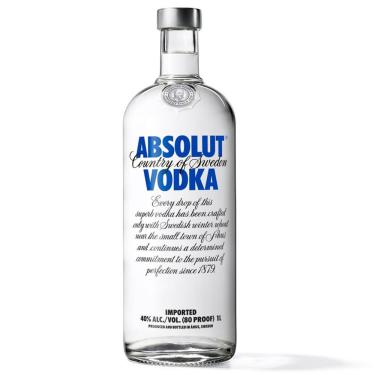 Imagem de Vodka Absolut Original 1 Litro