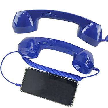 Imagem de Monofone Pop Phone P2 Microfone Audio Kit 2 Uni Atende Telefone Tablet Celular Chamadas Portatil Telefonema