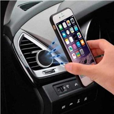 Imagem de suporte de carro para celular com imã