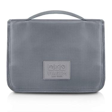 Imagem de Necessaire Viagem com Gancho Jack Design - Cinza
