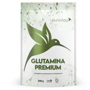 Imagem de Glutamina + Suplemento Alimentar Vegano 100% Aminoácido 300G - Pura Vi