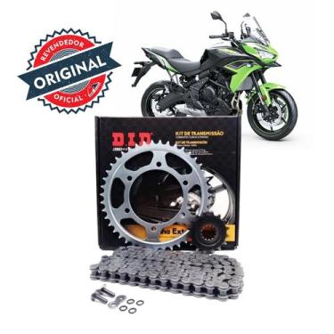 Imagem de Kit Transmissão Relação Did Kawasaki Versys 650 Z650 Ninja 650 46/15 5