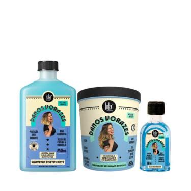 Imagem de Lola Danos Vorazes Sh 250ml + Masc 450ml+ Óleo Reparador 50ml - Lola C