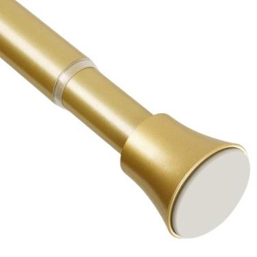 Imagem de Vareta de cortina de chuveiro EBOATOP Gold Tension 80-200cm sem perfur
