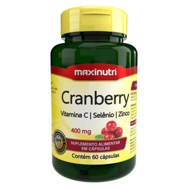 Imagem de Cranberry Vitamina C + Selênio Zinco 60 Cápsulas Maxinutri-Unissex