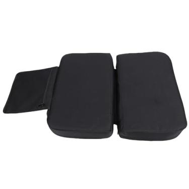 Imagem de TARSHYRY Almofada de Assento Aquecida Dobrável, Almofada de Espuma Viscoelástica para Estádio Com área de Aquecimento 30% Maior para Arquibancadas Externas, Cadeiras de Acampamento e