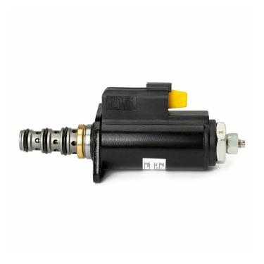 Imagem de 121-1491 Válvula solenoide rotativa para escavadeira E320B/C/D 315C 325C 1211491 KWE5K-31 G24DA30 G24DB30